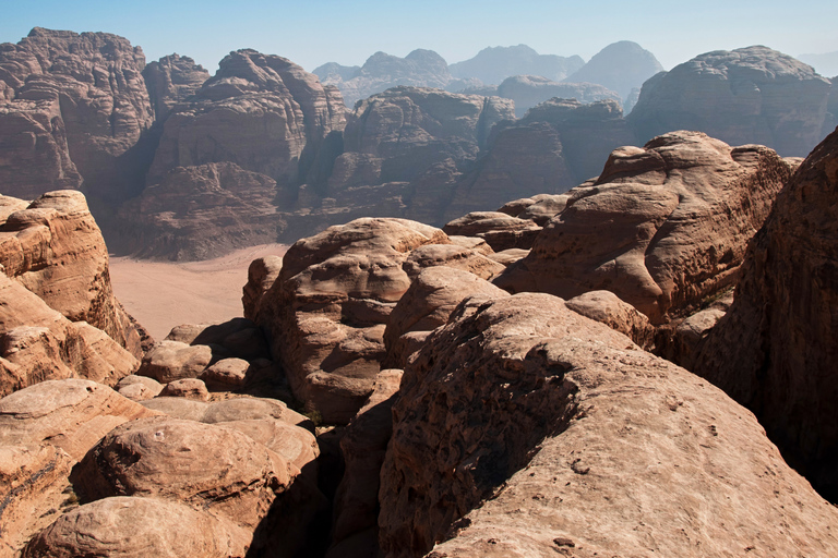 Wadi Rum: Voo de balão de ar quente com serviço de busca