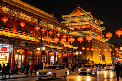 Beijing: Private Night Tour with Hotel Pickup & Drop-off Package 1: Night Tour with Driver