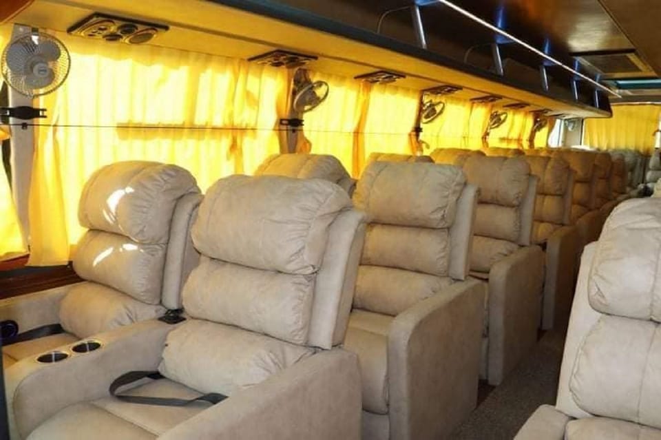 Luxury Sofa Bus Pokhara to Kathmandu GetYourGuide