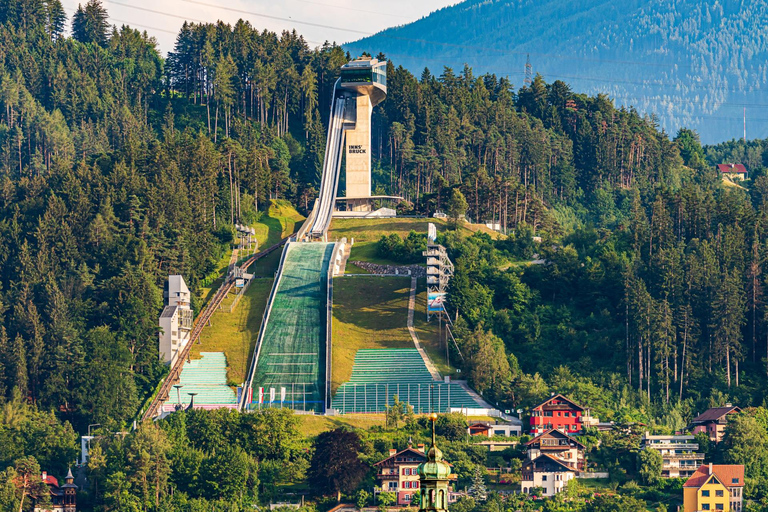 Tour privato del trampolino di lancio di Innsbruck Bergisel con biglietti