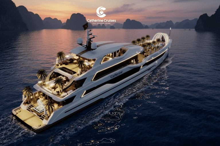 From Hanoi: Ha Long Bay 1 Day With A Luxury Cruise Group Tour & Shared Car Transfer