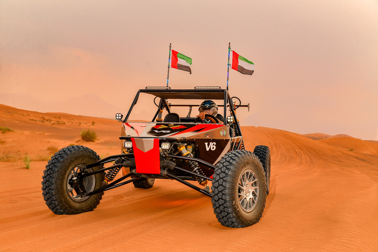 3000cc duinbuggyrit met zandboarden - Rode duinenDuin Buggy Avontuur +Zandboarden - Dubai Rode Duinen