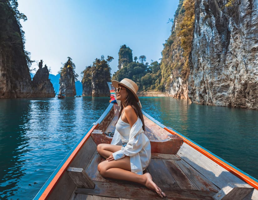 Khao Sok、Cheow Lan Lakeでのプラ​​イベートロングテールボートツアー - Housity