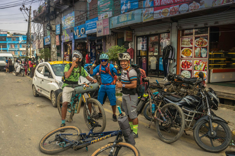 Episch mountainbike-avontuur in Kathmandu.