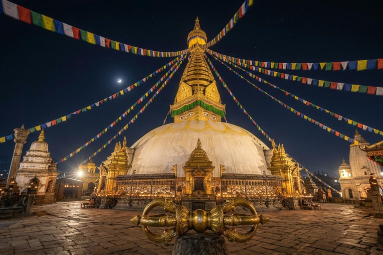 Kathmandu: Swayambhunath After Dark