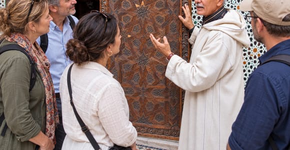 Fes: Historic Monuments, Tannery, Souks & Medina Guided Tour