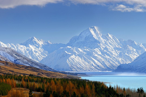 Queenstown till Mt Cook guidad tur med övernattning