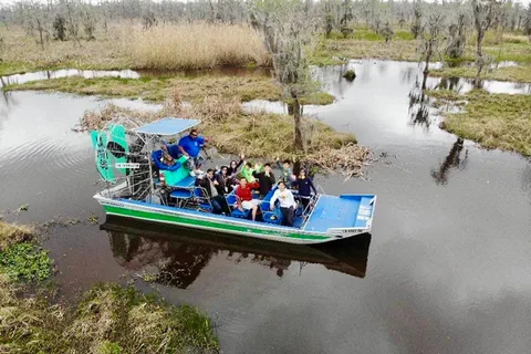 New Orleans: tour combinato Airboat Swamp & City e Katrina