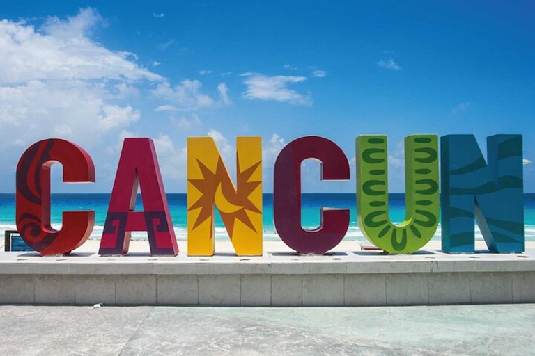 Visita guiada a Cancún: yacimiento arqueológico de El Meco, Cartas y compras