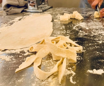 Sorrento: Pasta en Tiramisu kookles met wijn