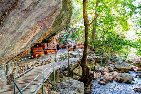 Alanya: Cañón de Sapadere, Cueva de Dim y Picnic en el río Dim