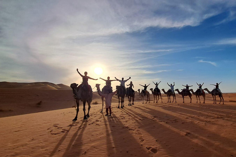 Marrakesh: Sahara Desert Tour From Marrakech 3D2N & Glamping Private Luxury Tour