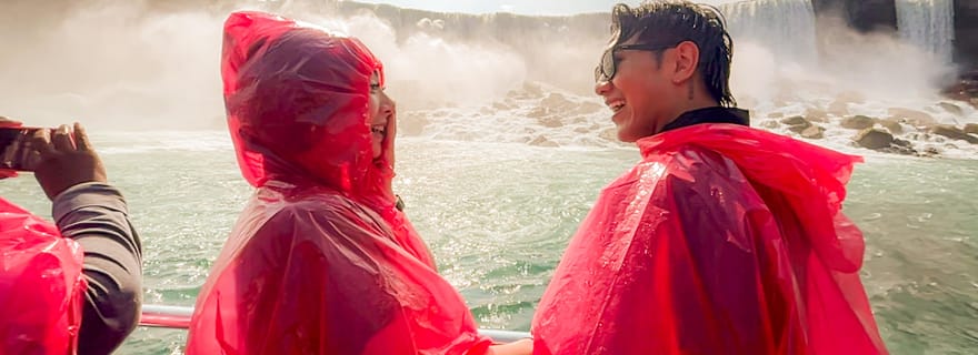 Chutes du Niagara : Tour des États-Unis et du Canada avec croisière commentée + déjeuner