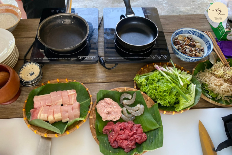 Hoi An Cooking Class with Organic Farm & Local Market