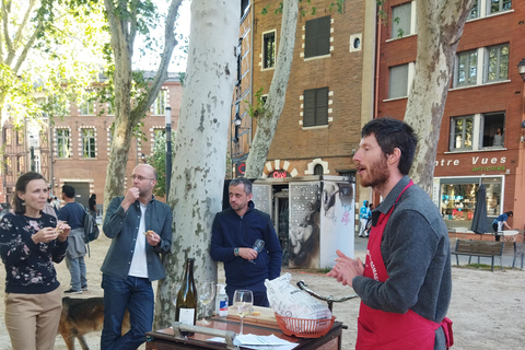 Visite culinaire du fromage dans le centre ville de ToulouseVisite à pied publique