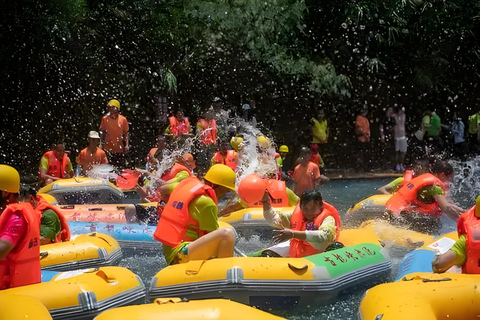 قوانغتشو: ركوب الرمث في Gulong Gorge والجسر الزجاجي والسباقمضيق جولونج: جولة من 3 أنشطة