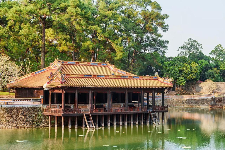 Explore Hue's Royal Legacy: Tombs, Temples & Culture Option 3: Choose Your Favorite 4 Attractions with Driver