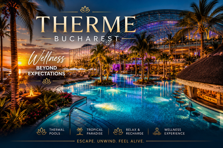 Therme Bucharest Entry Ticket & Round-Trip Transfer