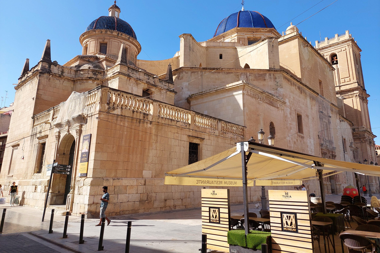 Elche: walking tour through the historic center and botanical garden Huerto de Cura