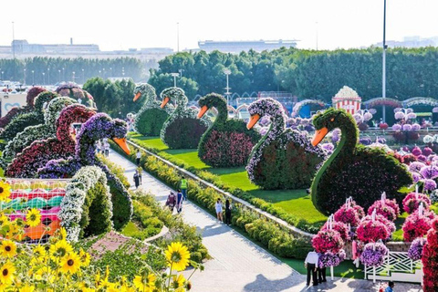 Dubai: Miracle Garden Tickets with Round-trip Transfer
