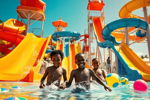 Hurghada: Adgang til Neverland Aqua Park med transport