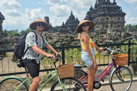 Yogyakarta: Merapi Sunrise, Plaosan Cycling & Prambanan Tour Prambanan Day or sunset Tour