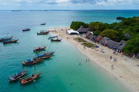 From Paje/Jambian: Safari Blue Snorkelling with Lunch