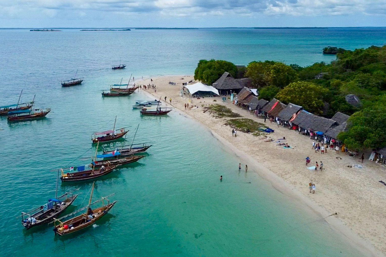 From Paje/Jambian: Safari Blue Snorkelling with Lunch