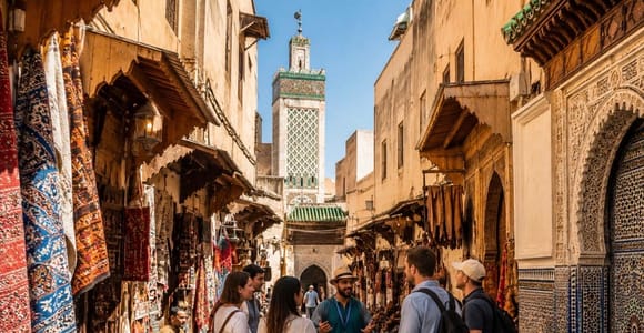 Fez: Old Medina Tour, Cherratine Madrasa, Tanneries & Bakery