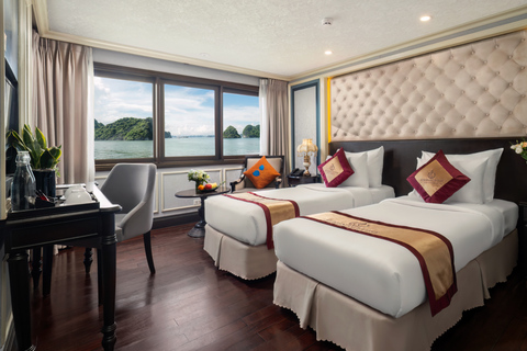 Hanoi: 4-Days UNESCO Luxury Ha Long/Lan Ha & Ninh Binh Tour 4D3N with 3-Star Overnight Cruise in Halong Bay