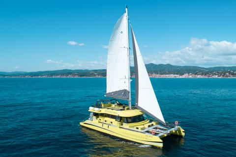 Barcelona: Katamarantur langs Port Vell