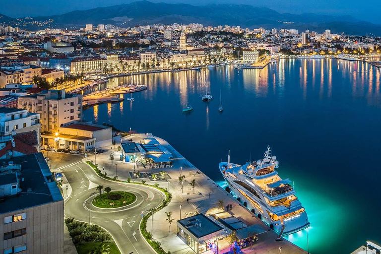 Split: Luxury sunset & evening catamaran cruise