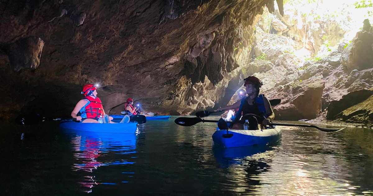 Full day 7 miles cave kayaking adventure | GetYourGuide