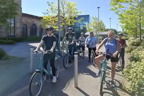 Glasgow: Staden, grönområden och Clyde-broarna på cykel