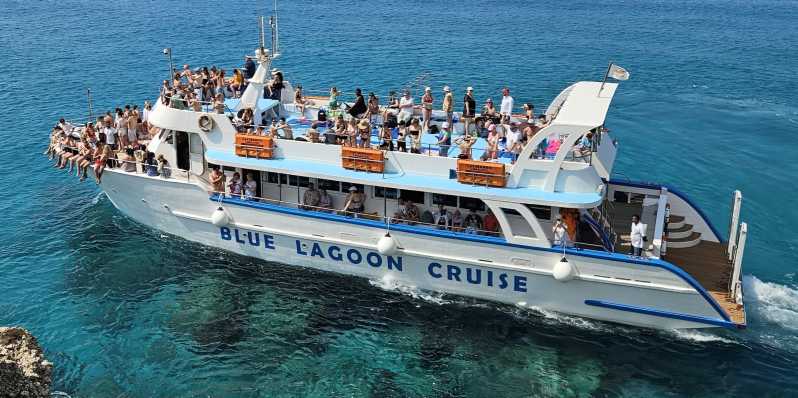 Ayia Napa: Blue Lagoon and Turtle Cove Cruise