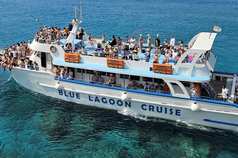 Ayia Napa: Blue Lagoon &amp; Schildpaddencruise met optionele lunch