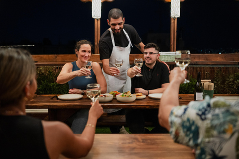 Cooking Class & Dinner at a Roof Garden in Athens