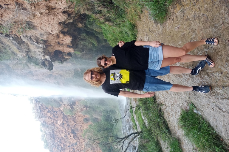 Tour in Natural Thermal Springs and Girlfriend Waterfall Standard Option
