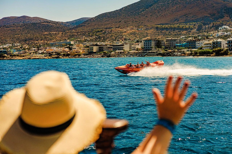 From Hersonissos: Half-Day Pirate Boat Trip with Lunch