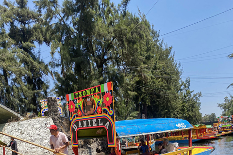 Viaje por Xochimilco sin transporte