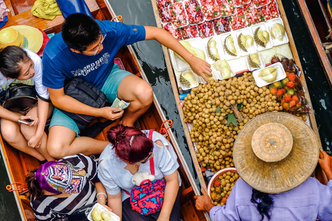 From Bangkok: Maeklong Railway and Floating Market Day Tour