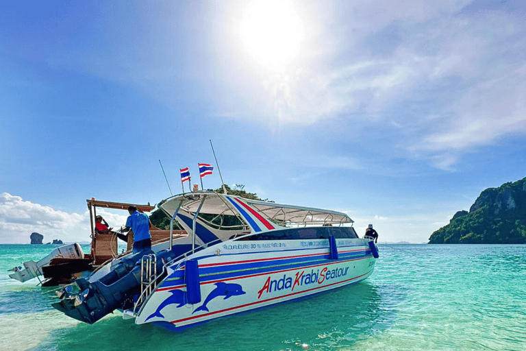Krabi: 7 Islands Sunset Hopping Cruise with BBQ & Plankton Private Longtail Boat Tour