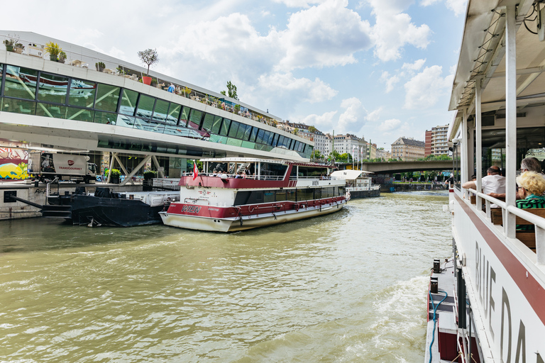 Vienna: Boat Cruise on the Danube Canal with Optional LunchBoat Tour Only