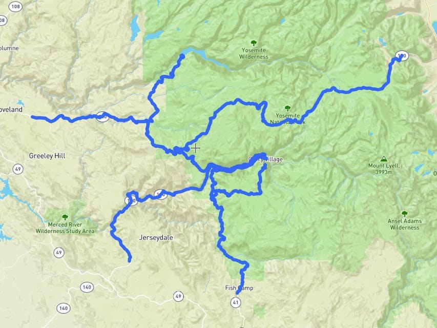 Yosemite SelfGuided Audio Driving Tour GetYourGuide