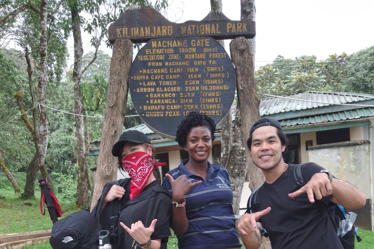 KILIMANJARO TREKKING 8 DAYS MACHAME ROUTE Mount Kilimanjaro climbing