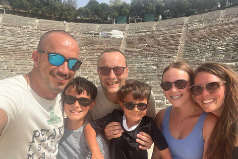 Corinth Canal Cruise, Epidaurus, and Nafplio Private Tour Canal views and photo stop, Mycenae, Epidaurus and Nafplio