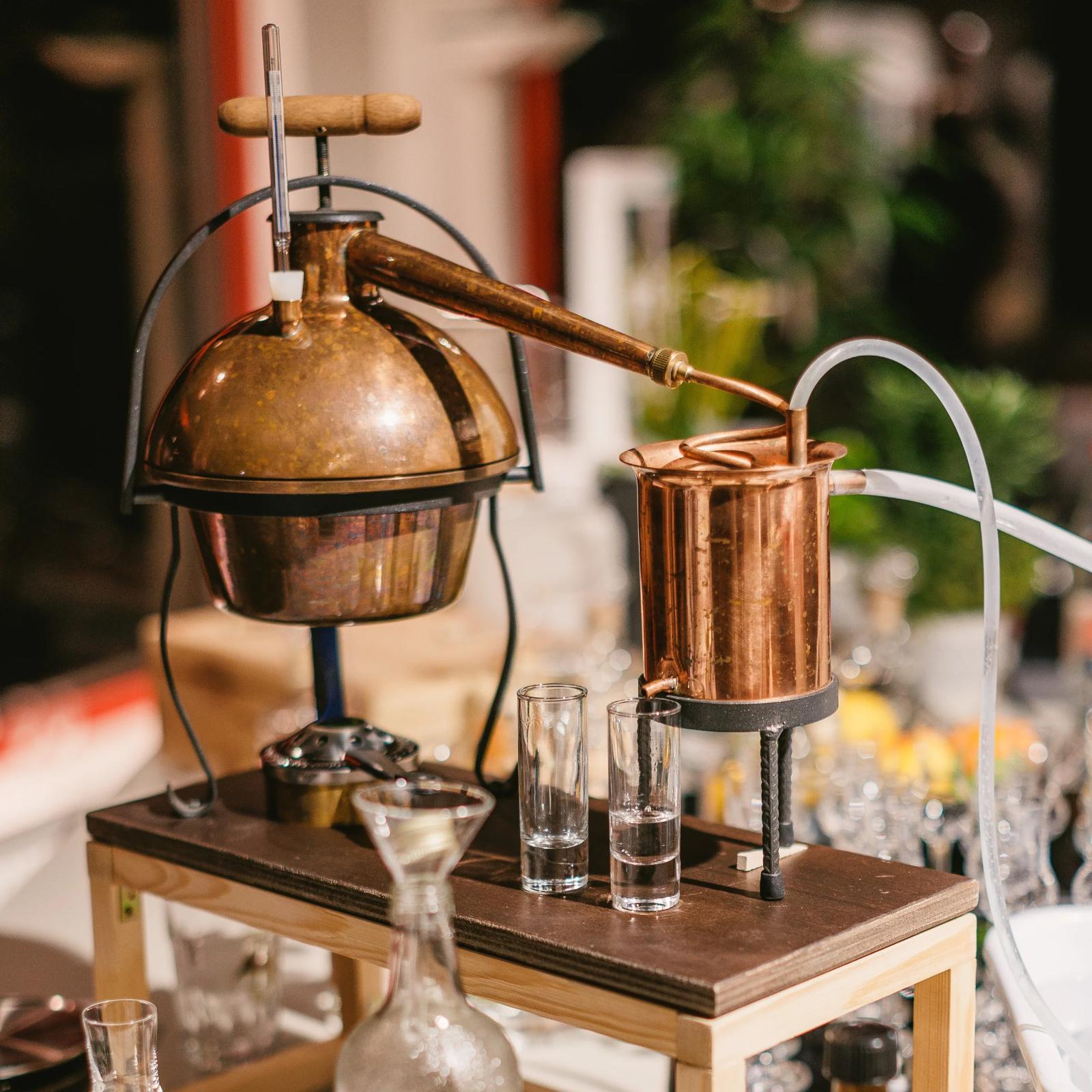 Gin Workshop in Wahlwies, zwischen dem Hegau und dem Bodensee
