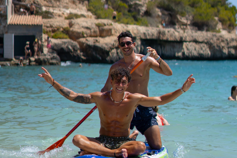 Cala Llombards o Cala Santany &amp; Es Pontas Schnorcheln und SUP