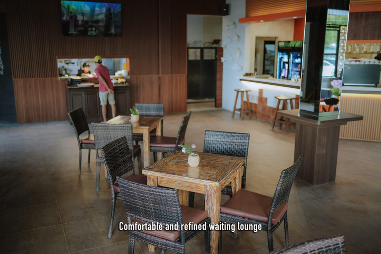 从巴厘岛出发：努沙佩尼达魔鬼鱼浮潜私人乘船观光共享游船之旅（含午餐，巴厘岛酒店接送服务）