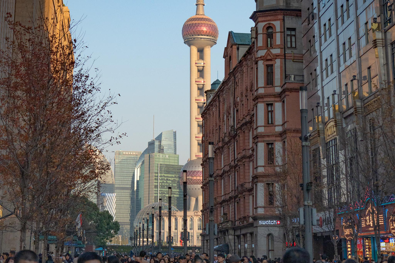 Tour a piedi dei punti salienti di Shanghai